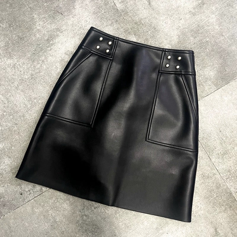 $89.99 lambskin skirt