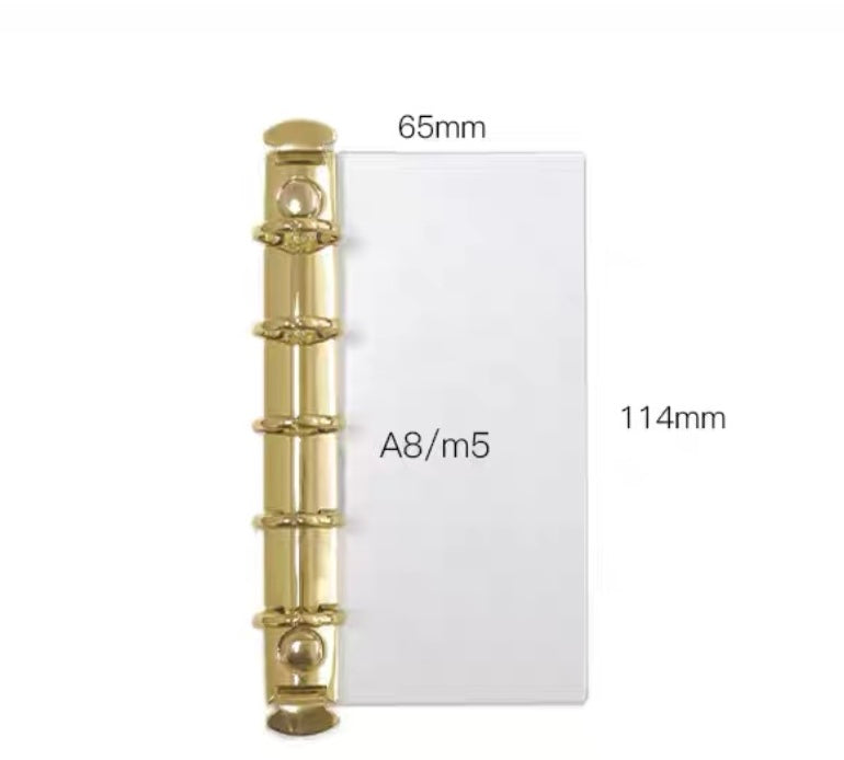 A5-A7 Ring Binder Insert for Lulu Desk Agenda x2