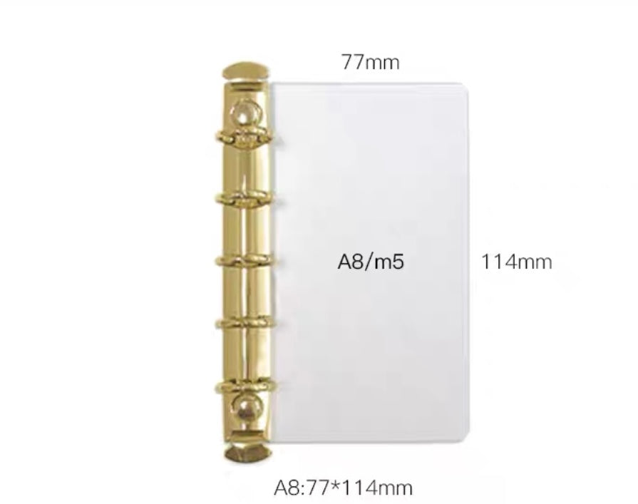 A5-A7 Ring Binder Insert for Lulu Desk Agenda x2
