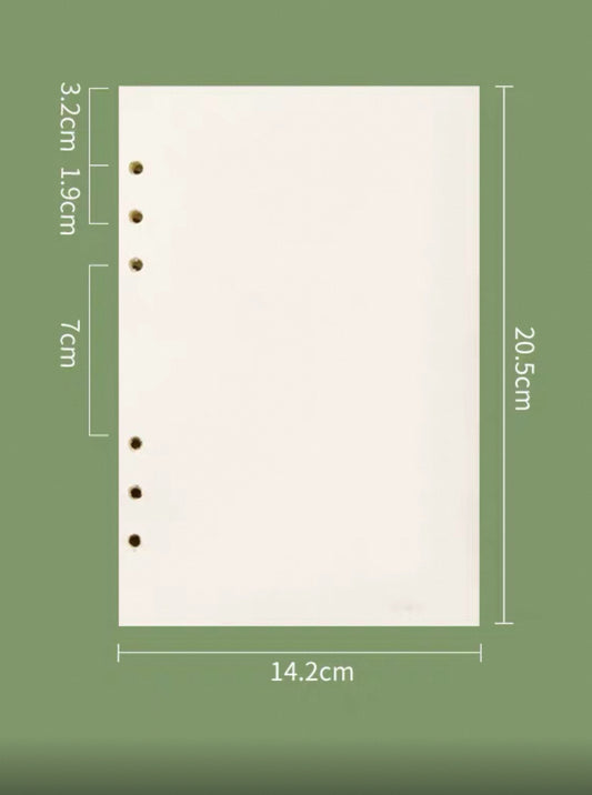 A5 pages set(only sell it with the A5 agenda together)