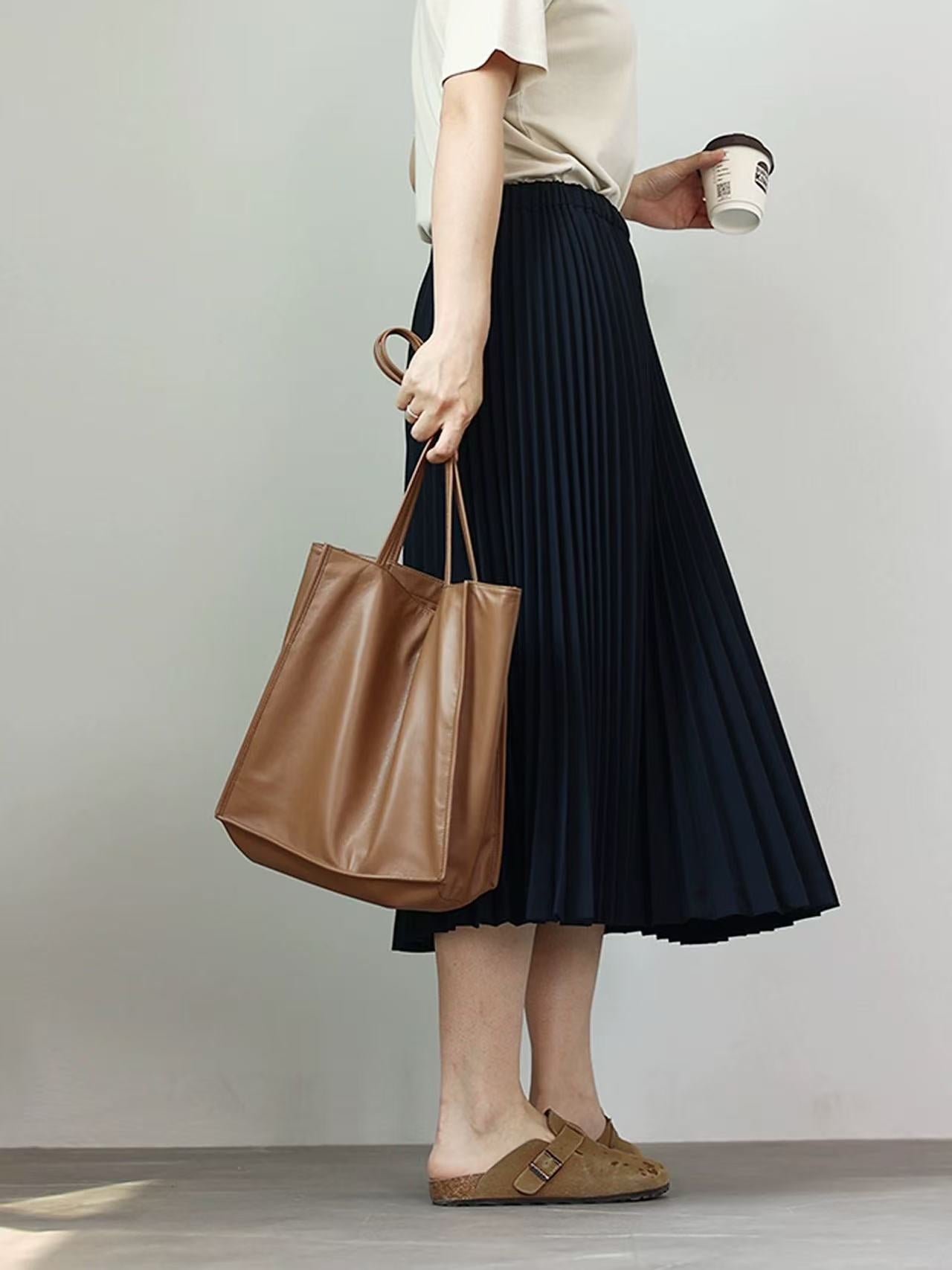 Zipper tote bag