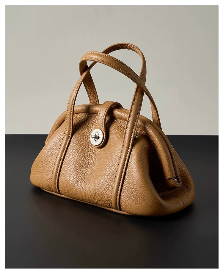 Togo leather shell bag