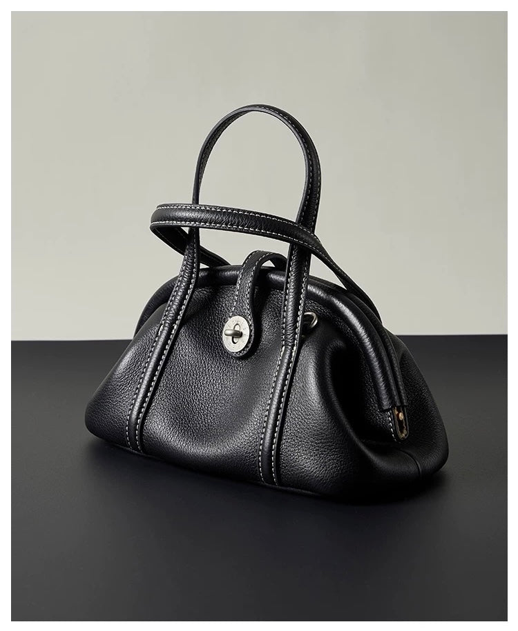 Togo leather shell bag