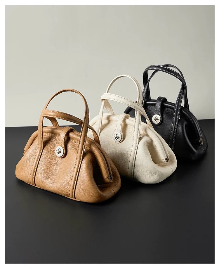 Togo leather shell bag